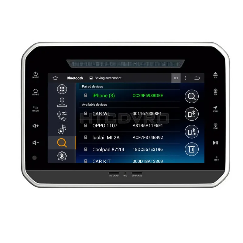 Автомобильный DVD плеер ymodbht 8 дюймов 4G ядер Android 9 0 7 1 для Suzuki Ignis 2016 2017 2018 GPS RDS радио
