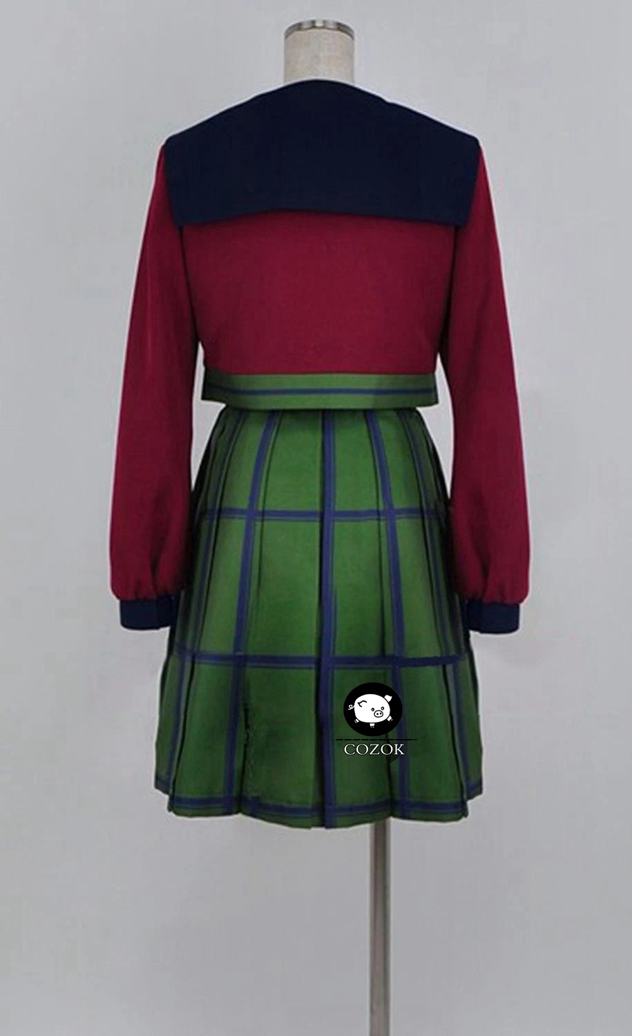 

Sailor Moon Mugen Infinity Academy Michiru Kaiou Hotaru Tomoe School Uniform Dress Anime Cosplay Costume
