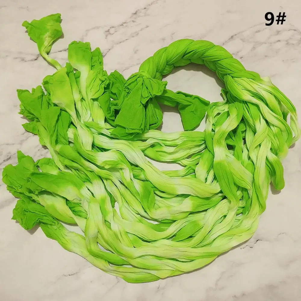 5 Pieces 9 5 шт./лот, растягивающиеся чулки 2,0 м, разноцветные нейлоновые чулки с цветами, аксессуары ручной работы, нейлоновые цветы - Цвет: 5 Pieces 9