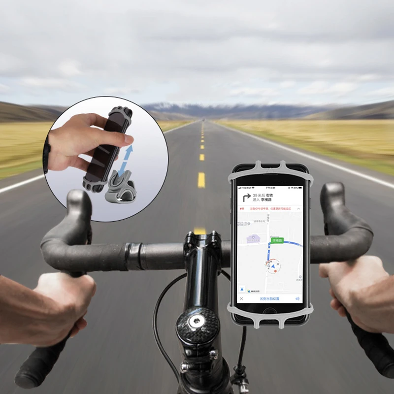 Универсальный противоударный эластичный силиконовый держатель для телефона