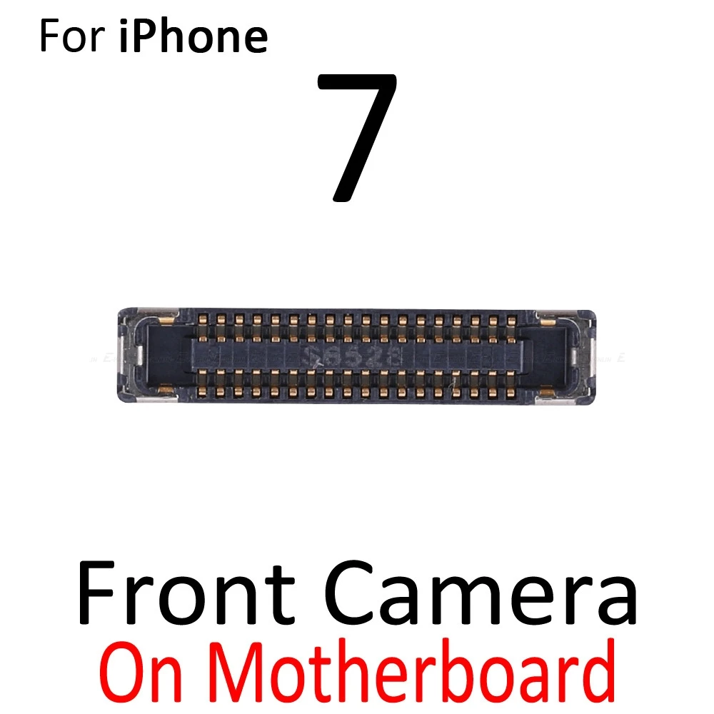 

10pcs/lot Front Small Camera Sensor Rear Back Camera FPC Connector On Board Motherboard Flex Cable For iPhone 8 7 Plus