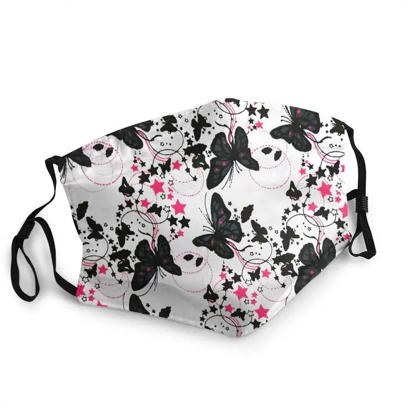 

Butterfly Star Face Mask Unisex Adult Dustproof Animal Mask Protection Cover Respirator Breathable Mouth Muffle