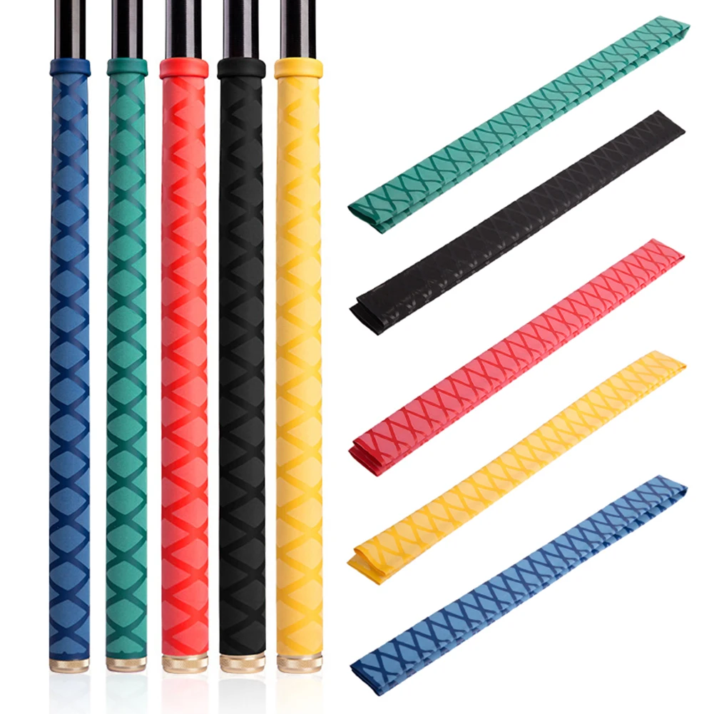 1 м противоскользящая рукоятка для удочки термоусадочная муфта защитная крышка