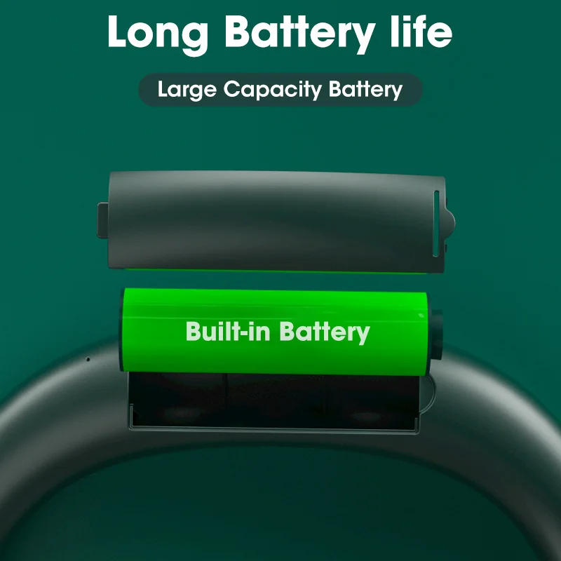 Вентилятор с шейным отверстием для подвешивания бесшумный портативный