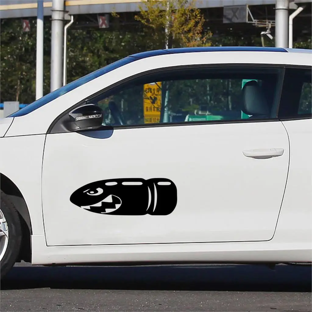 

Cartoon Bullet Car Stickers Vinyl Car Stickers Cool Car Window Decor Hot Selling