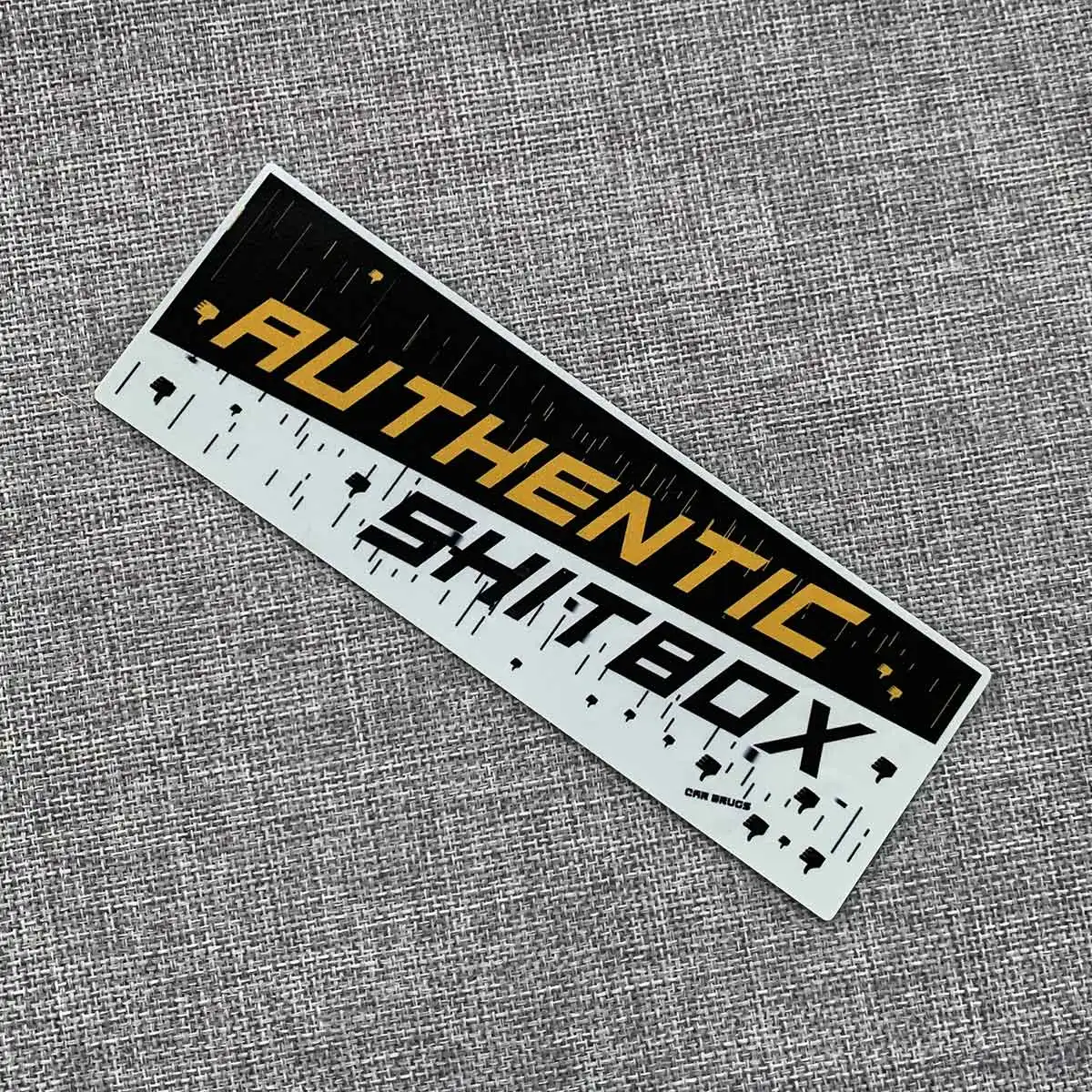 JDM отражающая Автомобильная наклейка аутентичная виниловая Shitbox для