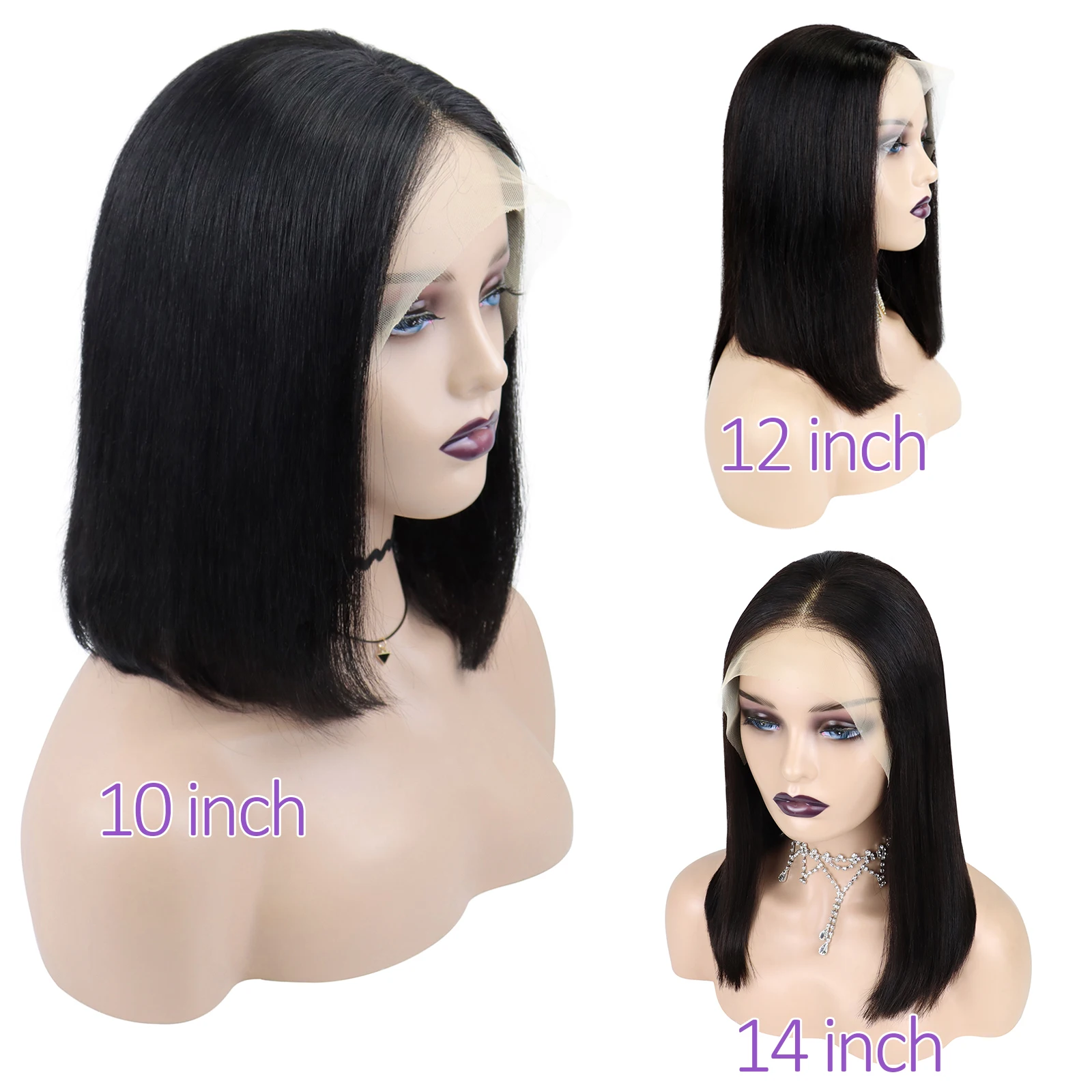 

Bob Lace Front Wigs Bob Wig Lace Frontal Wig 13x4 Straight Lace Front Wig Pre Plucked Bleached Knots Wigs 150 Remy Closure Wig
