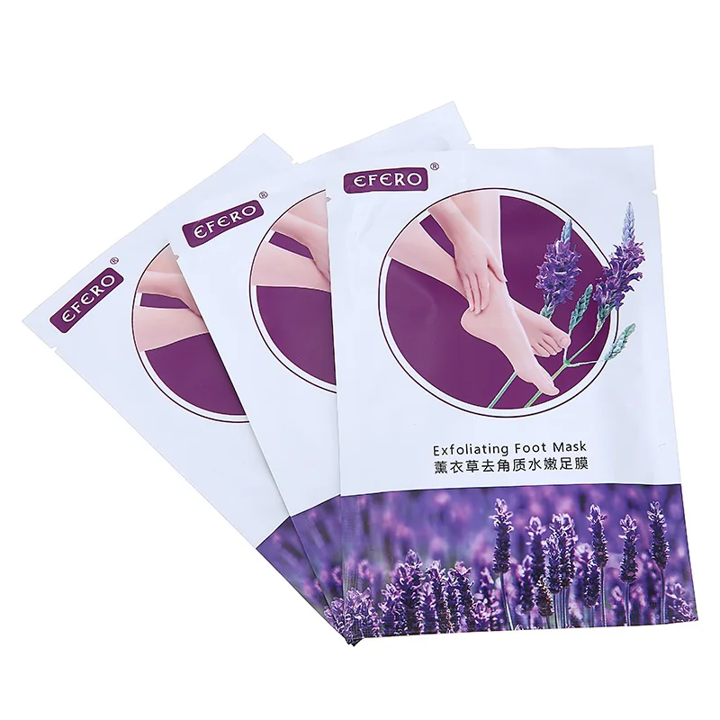 

3packs Foot Peeling Mask Lavender Exfoliating Old Calluses Dead Skin Removal Foor Skin Moisturizing Nourishing Whitening