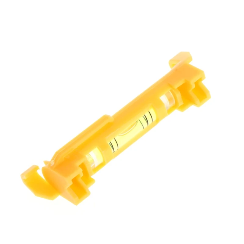 

Plastic Pen Level Photo Frame Line Level Mini Bubble Spirit Level Red/Yellow
