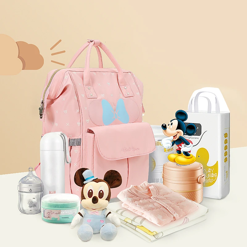 Рюкзак для подгузников Disney мам Классический дорожный ранец на детскую коляску с