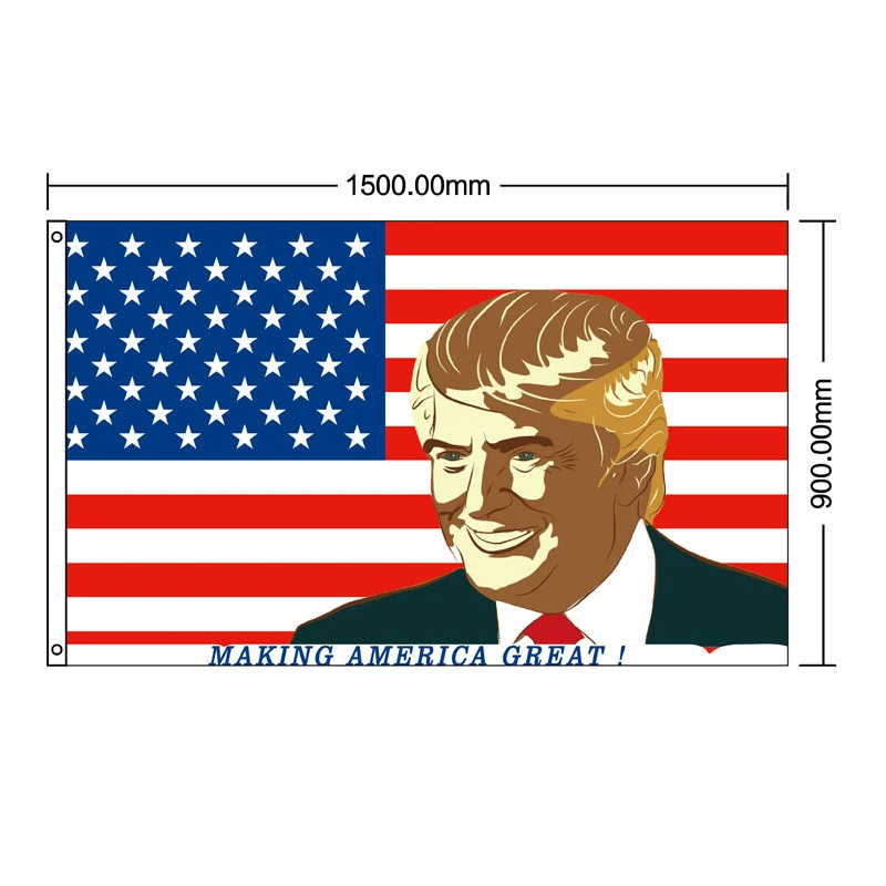 

2PCS 2020 American President Donald Trump Flag Keep America Great For Election Flag President Donald Trump Biden Banner