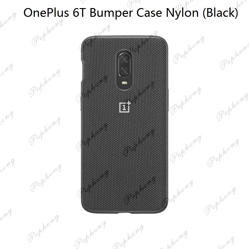 Чехол для Oneplus 5T 6 T, чехол-бампер, чехол Karbon, черное дерево, палисандр, полное заднее покрытие, Oneplus 5 T, круглый защитный щит - Цвет: OnePlus 6T  Nylon