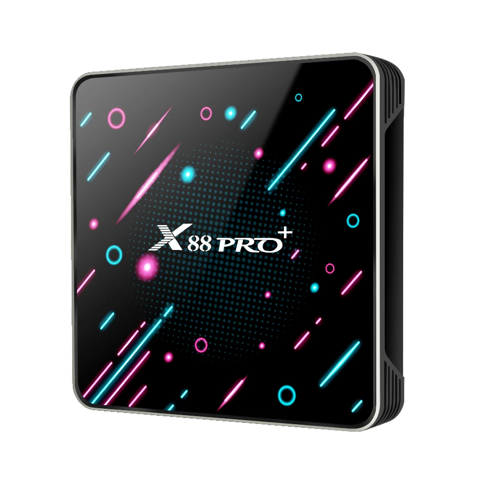 QPLOVE X88 Pro Plus Smart Android tv Box 9 0 OS RK3368 8 Core Chipest и PowerVR G6110 GPU 4 Гб 128 WiFI мультимедийный плеер |
