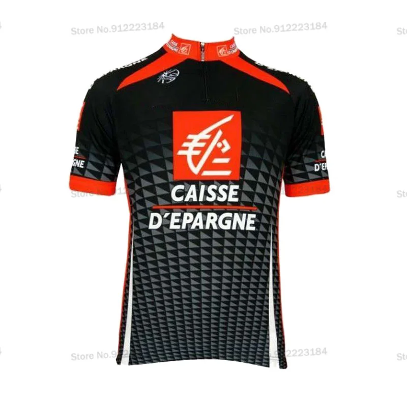Профессиональная команда Испании черная велосипедная Джерси мужская рубашка с