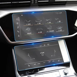 For Audi A7 2019 2020 2021 Car Dashboard Instrument Panel Multimedia GPS Navigation LCD Screen Tempered Glass Protective Film