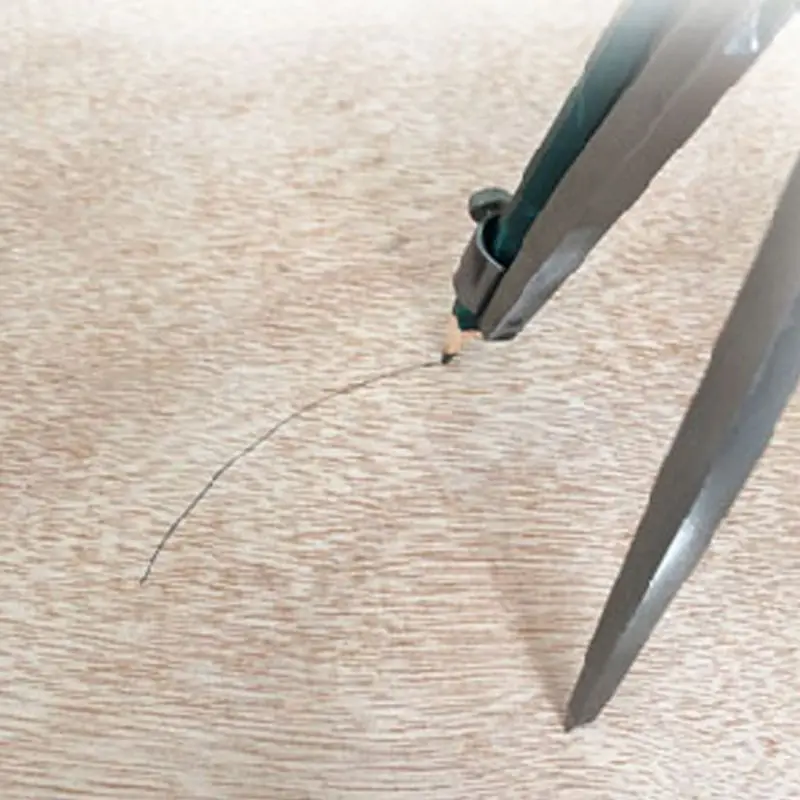 

250-300mm Wing Divider Leather Smooth Rotating Scratch Adjustable Width DIY Handmade Tool for Craft Leathercraft