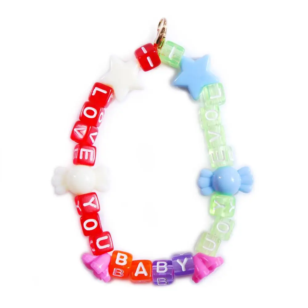

Alphabet beads Mix 600pcs/Box Colorful Alphabet Cube Round Beads for Bracelet Necklace Findings Kids Crafts Jewelry Making Set