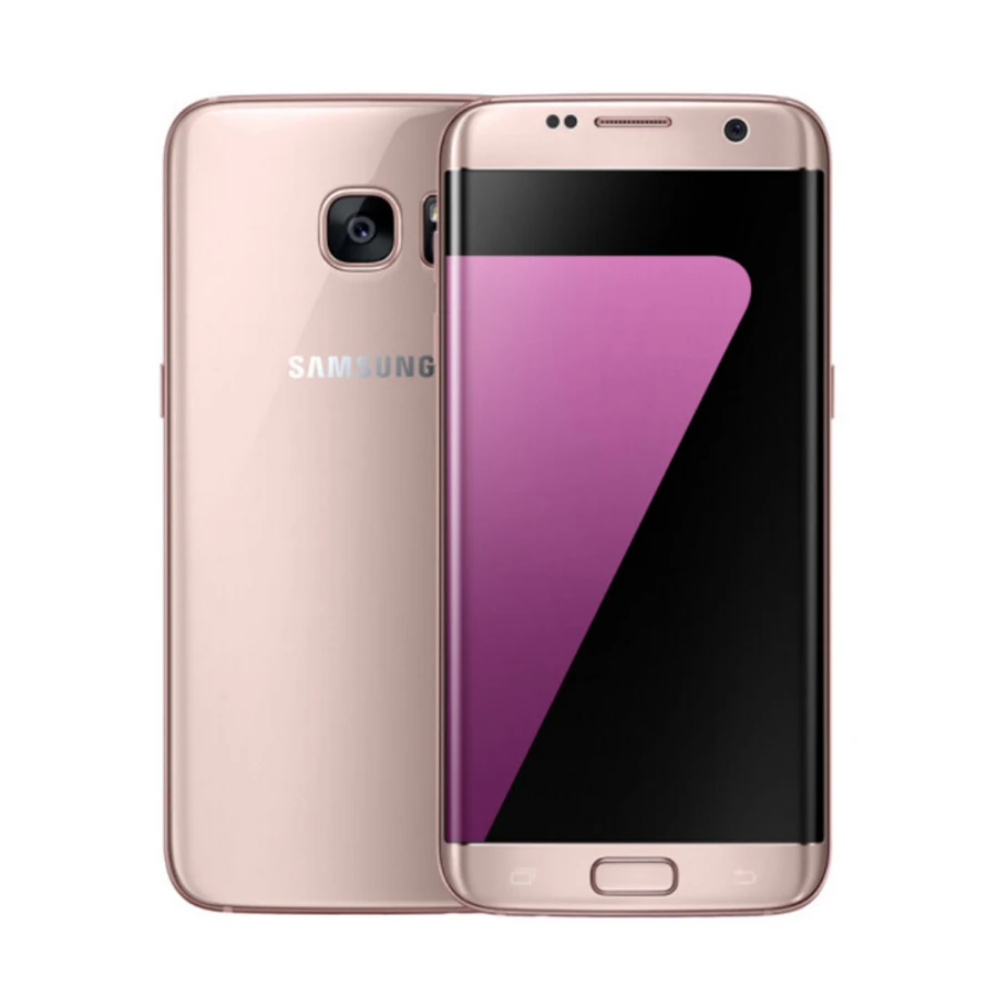 5,5 дюймов samsung Galaxy S7 edge Duos G9350 Dual SIM 64 Гб мобильный телефон 4G LTE Snapdragon 820 4 Гб ram 32 Гб NFC телефон