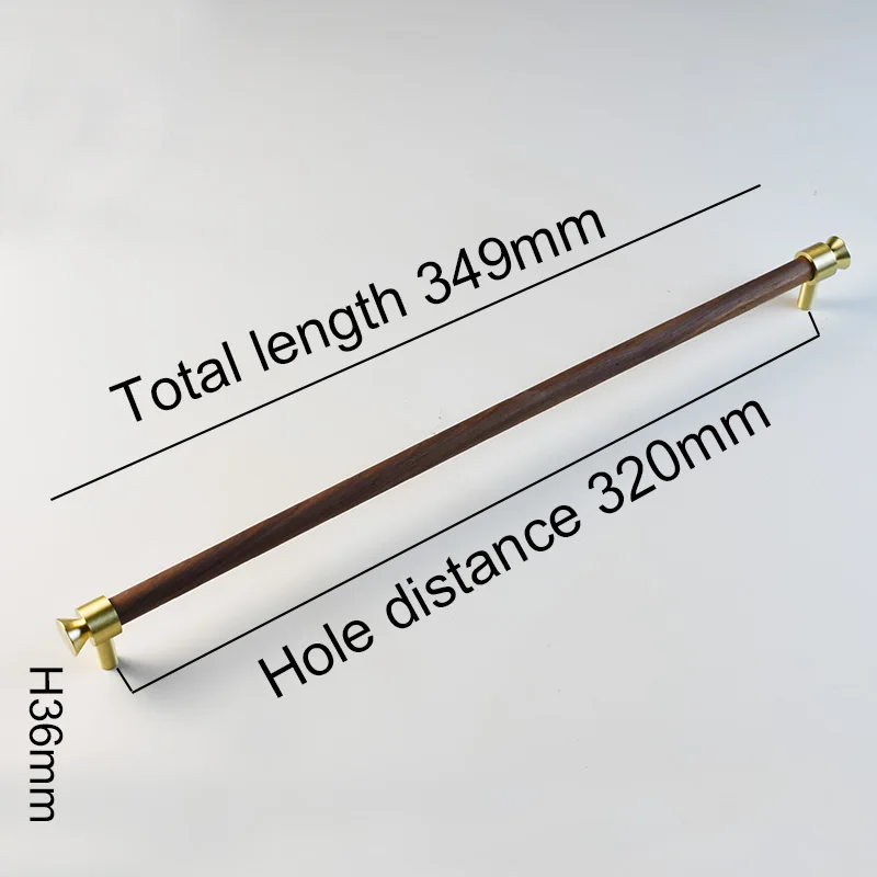 

Ручки для шкафов Tenchtwo из черного ореха