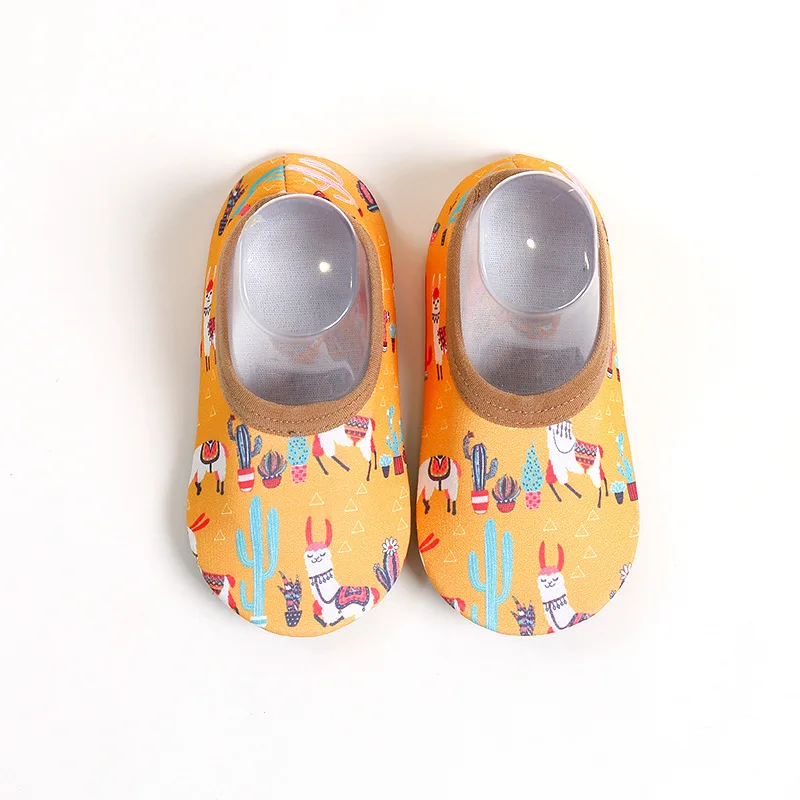 Calcetines de dibujos animados para beb&eacute;, con suelas de goma, para reci&eacute;n nacido, Oto&ntilde;o, antideslizantes, calzado suave para ni&ntilde;o, 1-8-5
