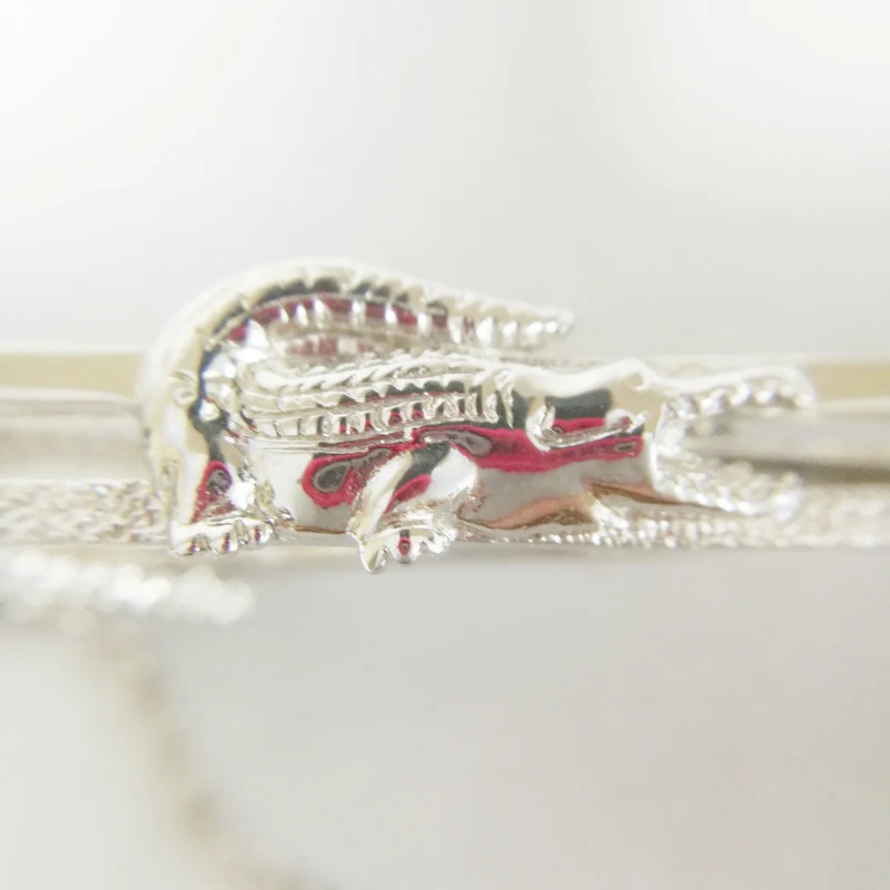 Мужские ювелирные изделия натуральный настоящий сапфир зажим для галстука стиль