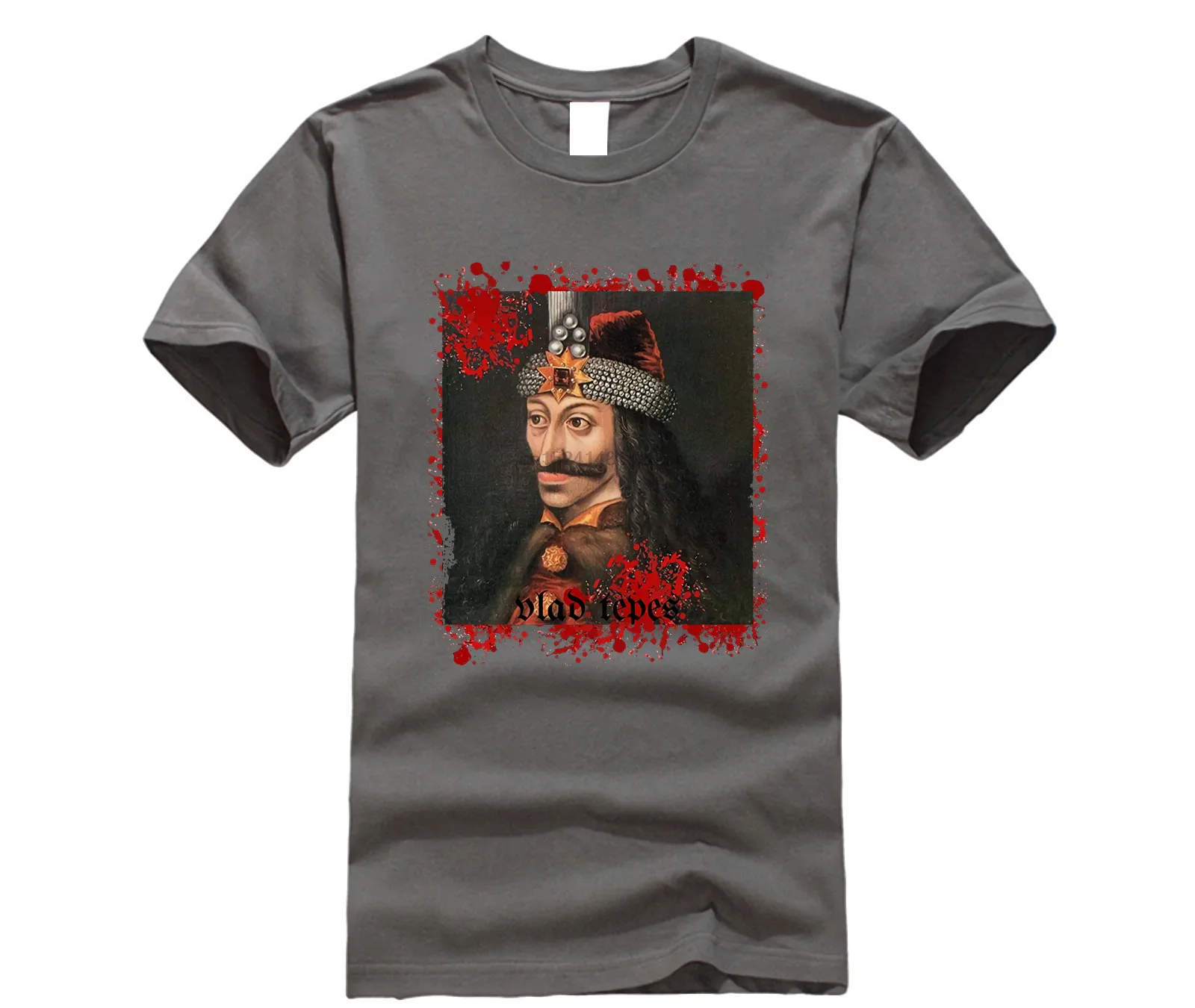 Vlad Tepes граф Дракула графическое искусство футболка с вампиром | Мужская одежда