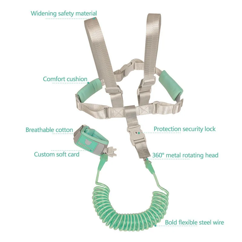 Поводок для защиты от потери ребенка защитный ремешок прогулок на открытом