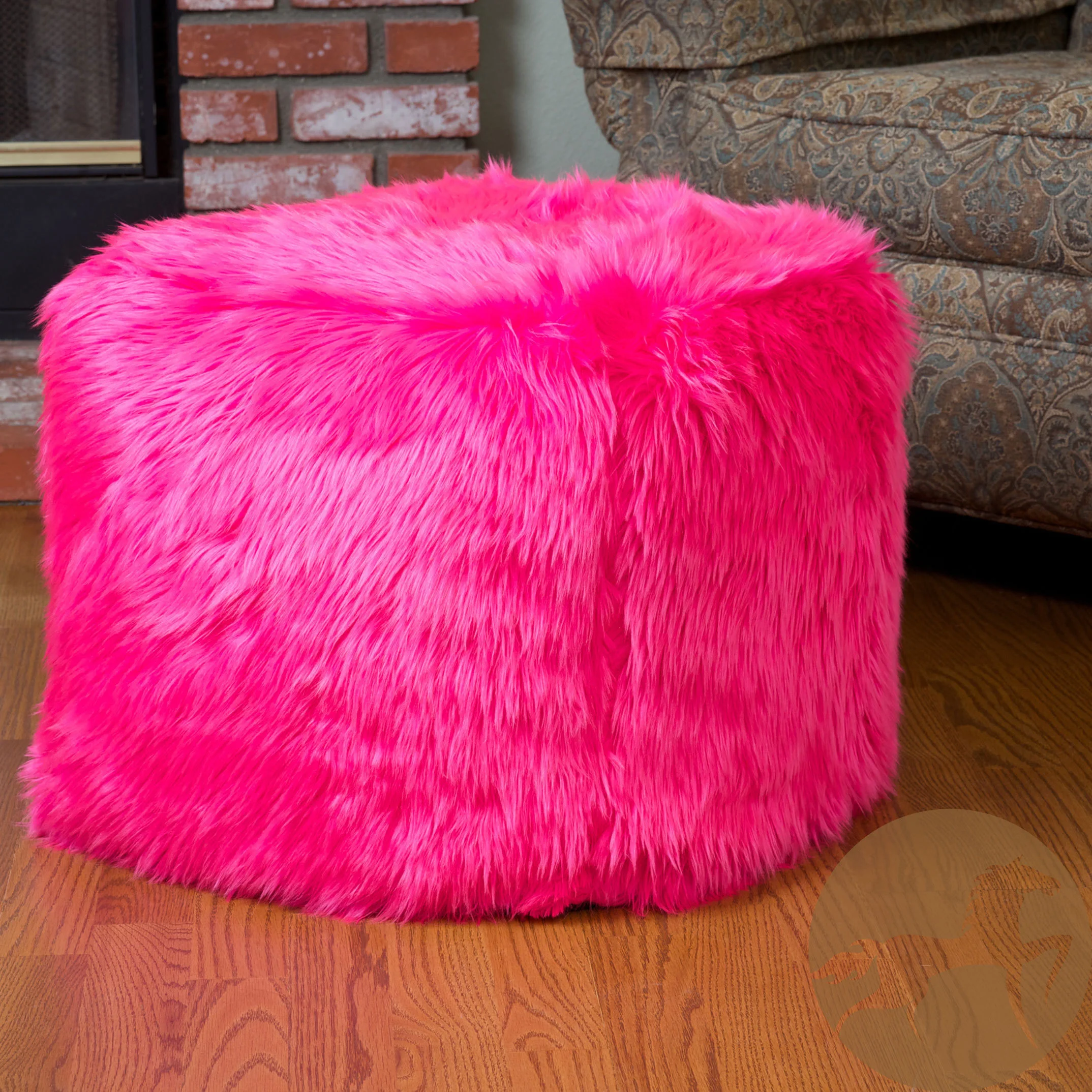 Чехол только без наполнителя эксклюзивный и элегантный мешок фасоли в меху