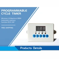 aeroponics timer cycle minimun 1s maximun 999h automatic memory function dc924v quick convenient programmable cycle timer