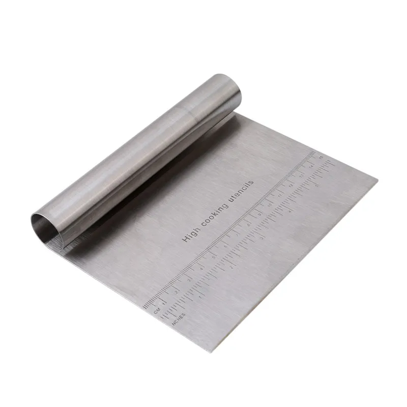 1 шт. скребок для пиццы из нержавеющей стали резак выпечки лопатки теста помадка