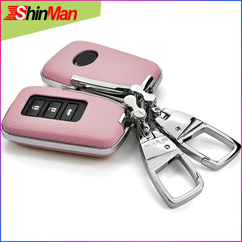 ShinMan Красная оболочка для автомобильного ключа Lexus RX ES NX E CT GS IS NS 23 чехол