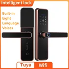 Дверной смарт-замок X5 с Биометрическим распознаванием отпечатков пальцев