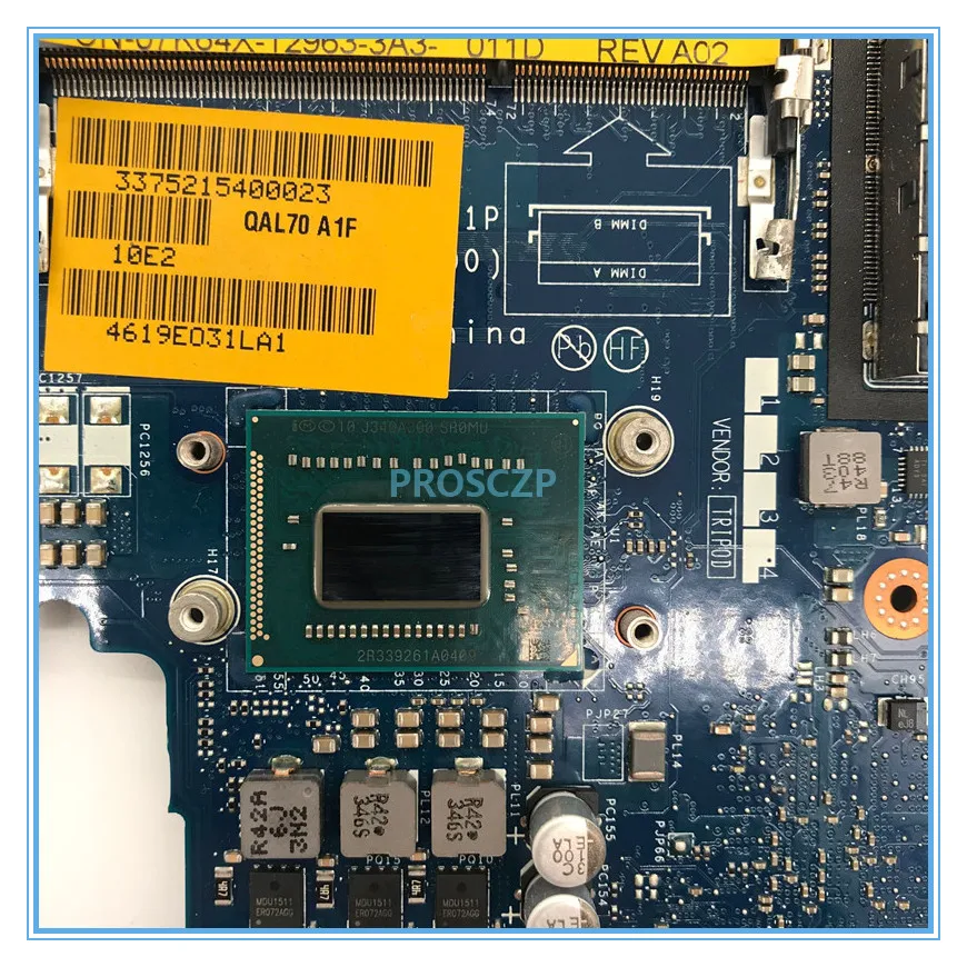 Для Latitude E6330 Материнская плата ноутбука CN 07K64X 7K64X QAL70 LA 7741P с SR0MU I7 3520M Процессор 100%