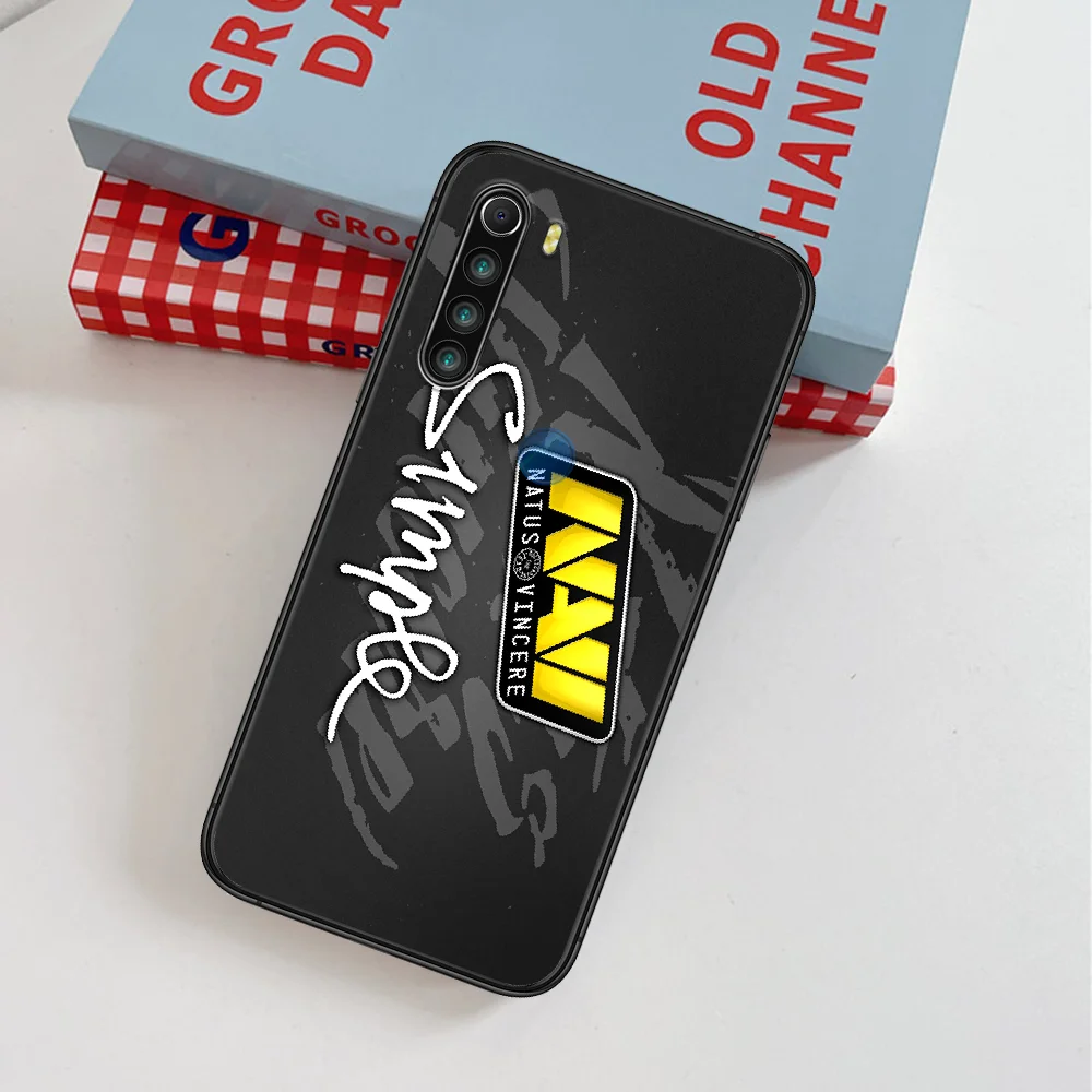 

CS Go Natus Vincere Navi Logo Phone Case For Xiaomi Redmi Note 7 8 8T 9 9S 4X 7 7A 9A K30 Pro Ultra black Prime Trend Etui