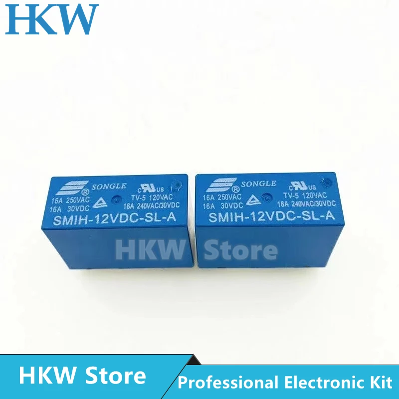 10 шт. реле Φ 5V 12V 24V Реле 250V 16A 8PIN 24VDC-SL-A 6PIN | Строительство и ремонт
