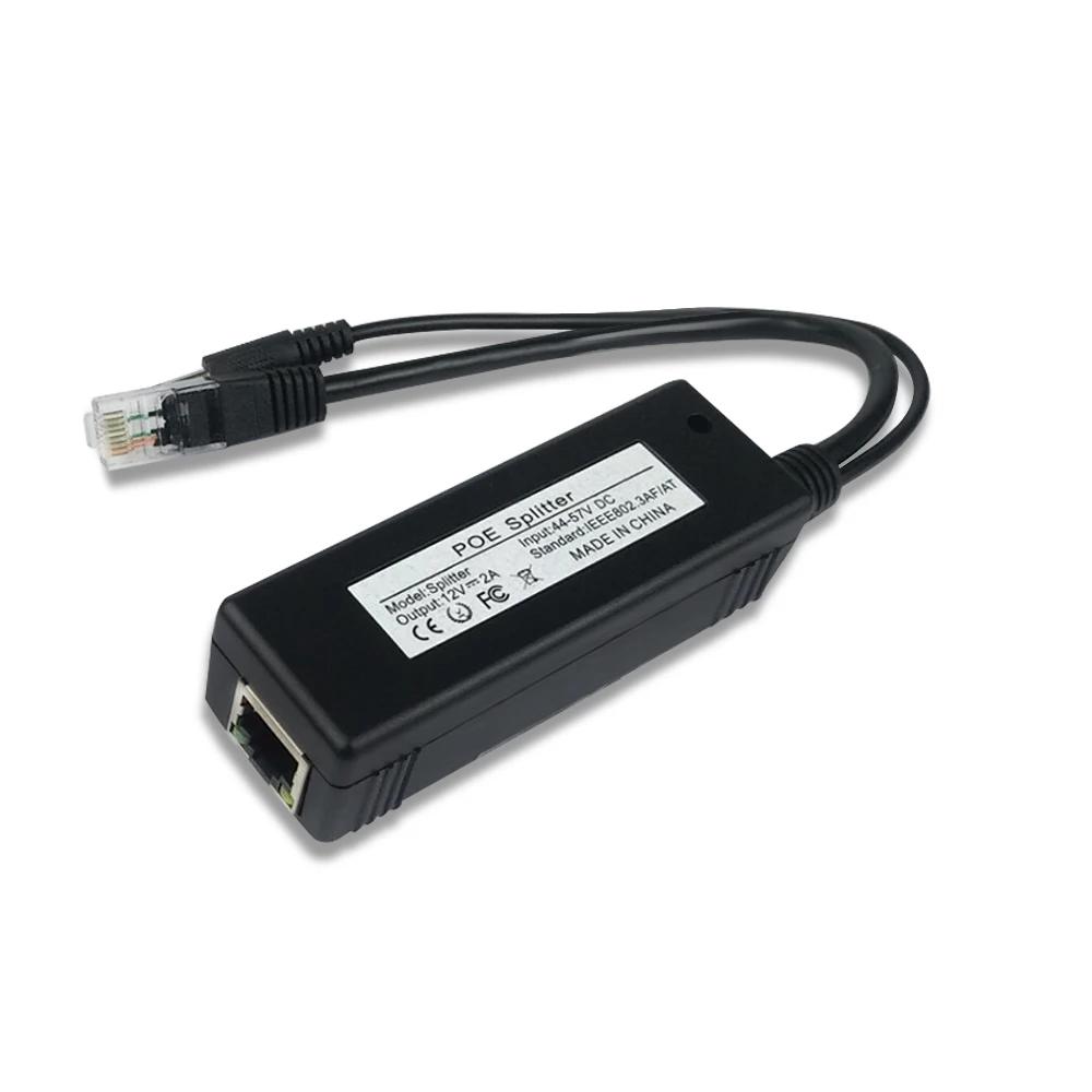Активный изолированный разветвитель PoE IEEE802.3af/at 48 В до 5 12 водонепроницаемый poe