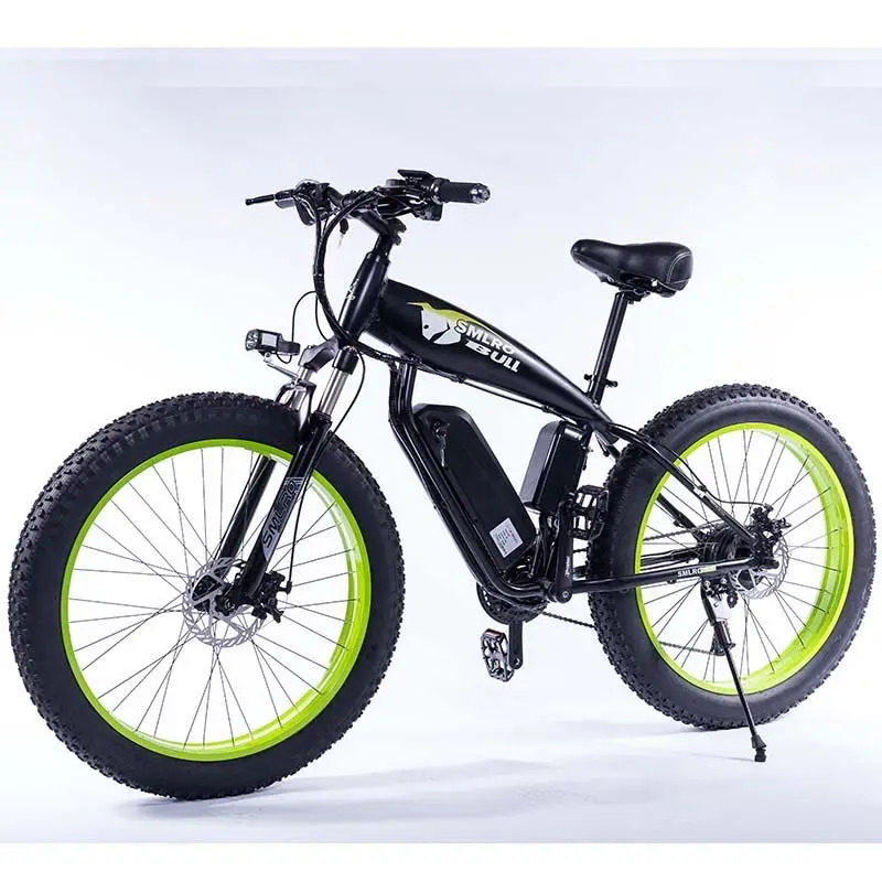 Bestellen Elektrische Bike 1000W 4,0 Fett Reifen Elektrische Fahrrad Beach Cruiser Bike Booster Fahrrad 48v 15AH Lithium-batterie Ebike
