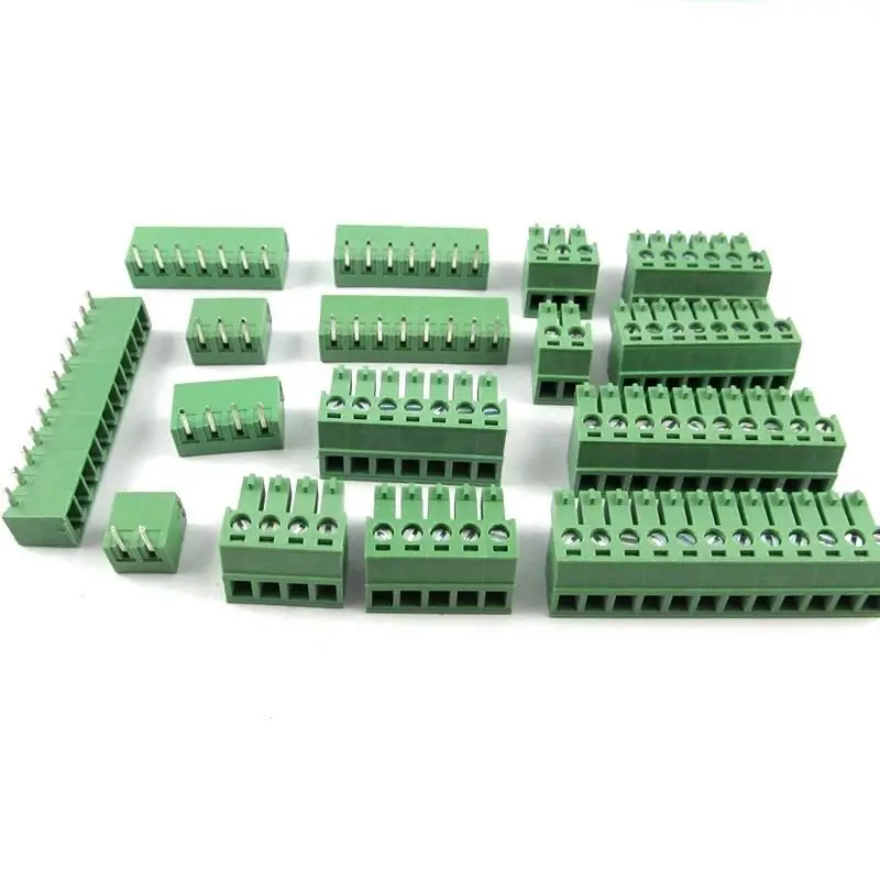 Штекерные Винтовые клеммные колодки с шагом 3 81 мм для печатной платы штекер +