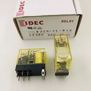 5pcs 100% New original IDEC Izumi relay RJ2S-CL-D100 DC110V RJ2S-CL-D12 DC12V RJ2S-CL-D24 DC24V RJ2S-CL-D48 DC48V