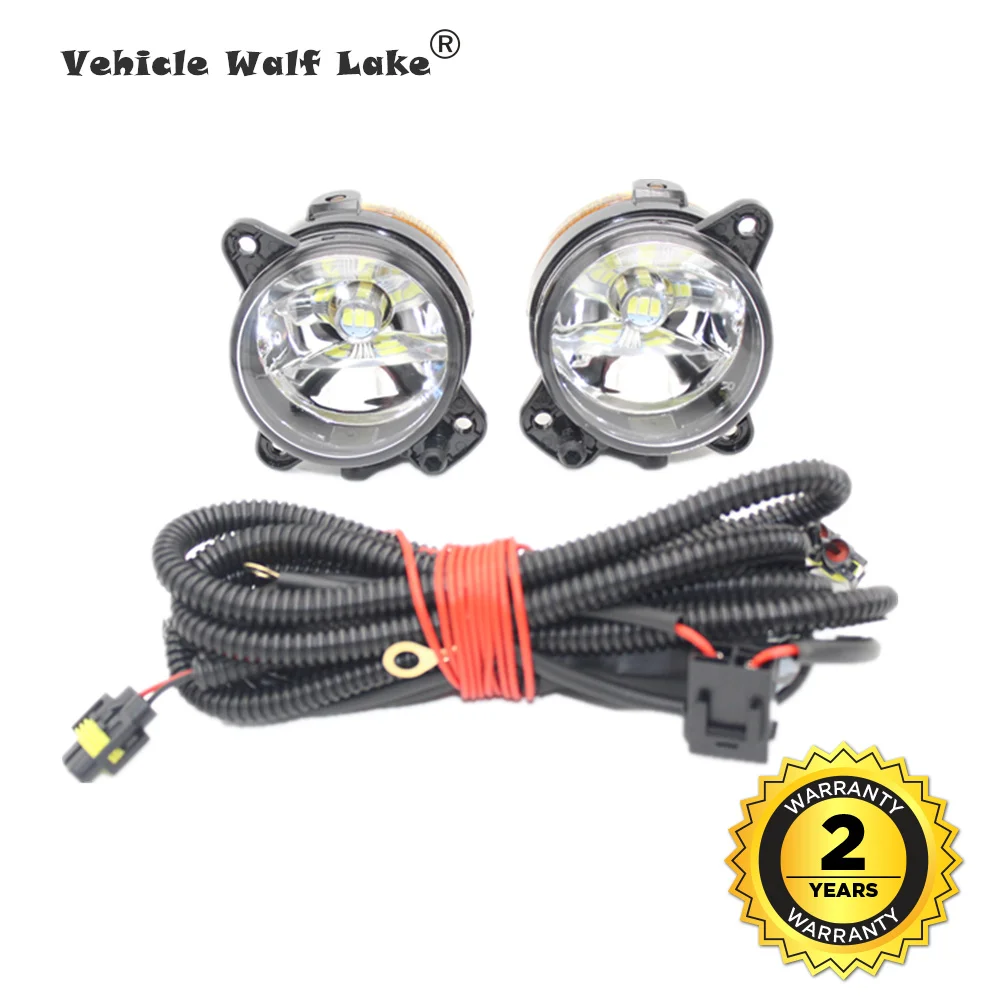 

For VW T5 Transporter Multivan Caravelle 2003 2004 2005 2006 2007 2008 2009 Car-styling Front LED Fog Lamp Fog Light And Wire