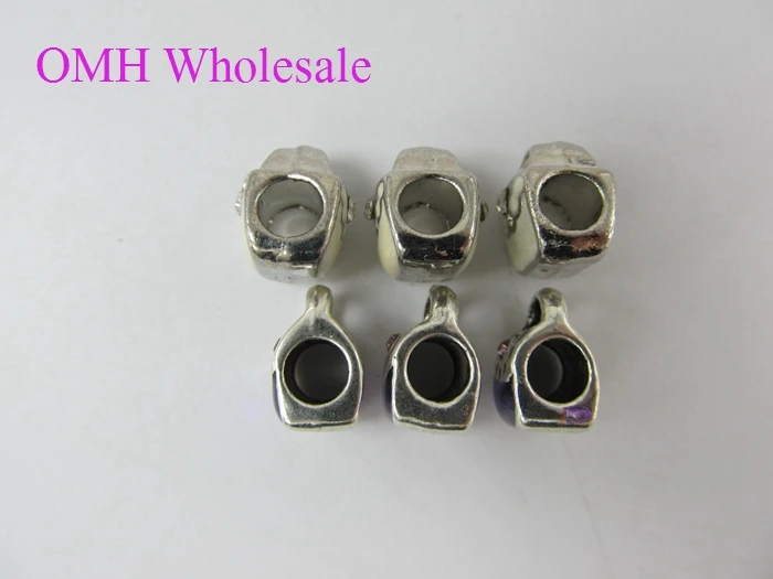 OMH Wholesale Jewelry Accessories Zinc Alloy Bag European Space Bead Bracelet F8219 | Украшения и аксессуары