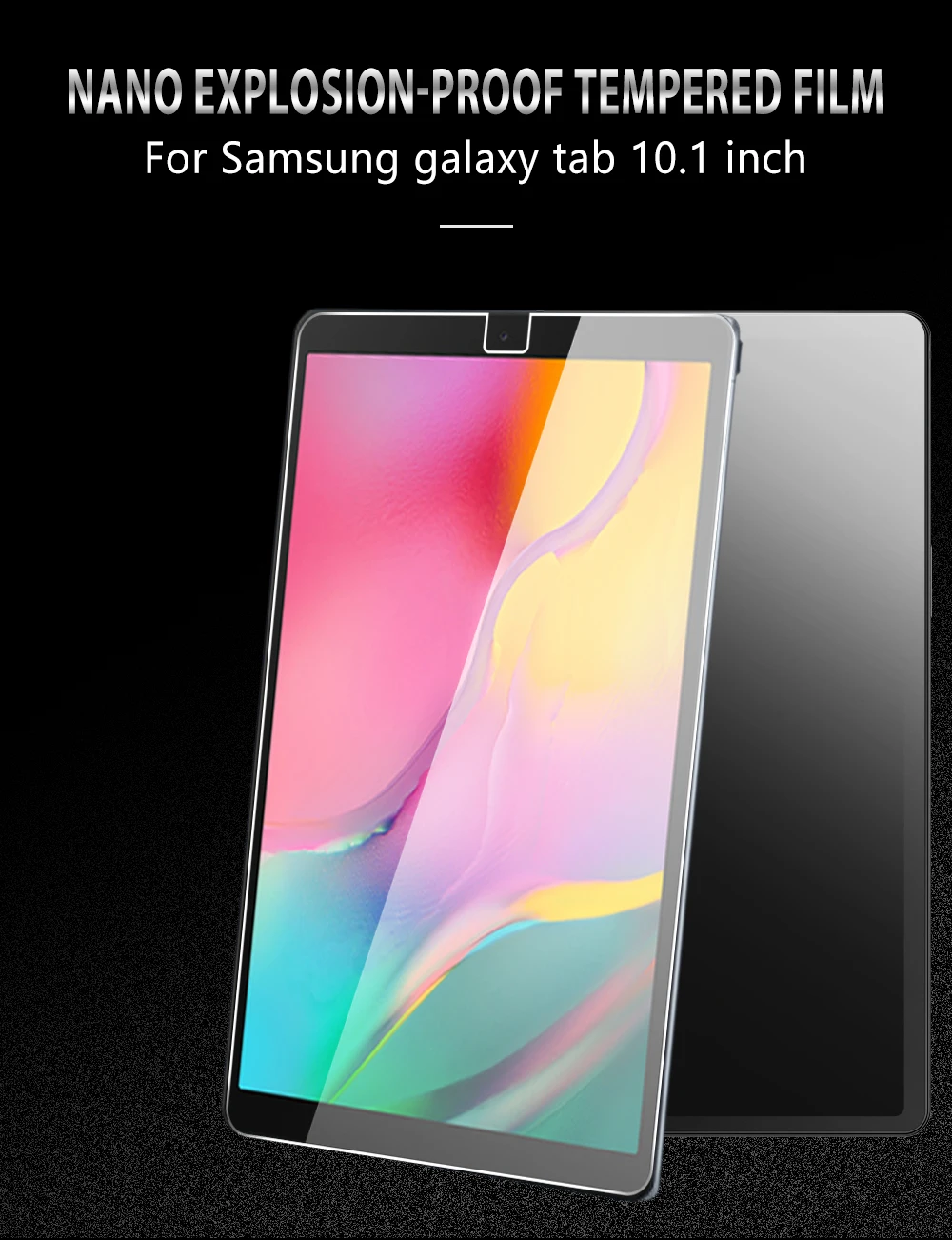 Защитная пленка для экрана для Samsung Galaxy Tab A 10,1 SM-T510 T510 T515 SM-T580 защитная пленка из закаленного стекла Защита от царапин