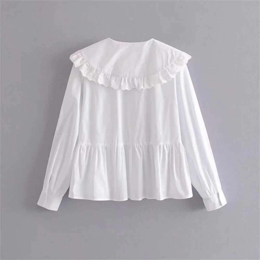 Женская одежда осень 2019 Новая европейская Маленькая кружевная свободная тонкая