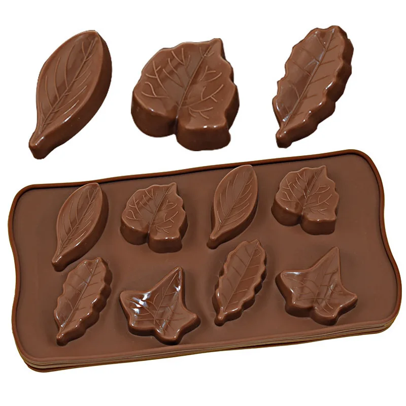 Новая силиконовая форма для шоколада 12 форм 3D инструменты выпечки желе и конфет