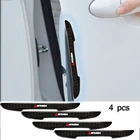 4 шт. защитная полоса для края двери автомобиля, защитная полоса, наклейки для Mitsubishi ASX Lancer Pajero Outlander L200 EVO Lancer EX