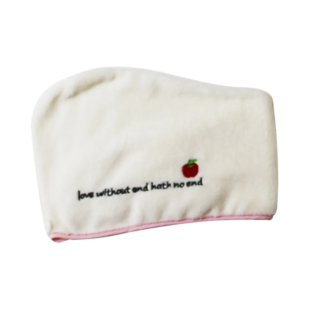 Микрофибра банное Полотенца сухих волос быстрое высыхание Lady Bath мягкая шапочка