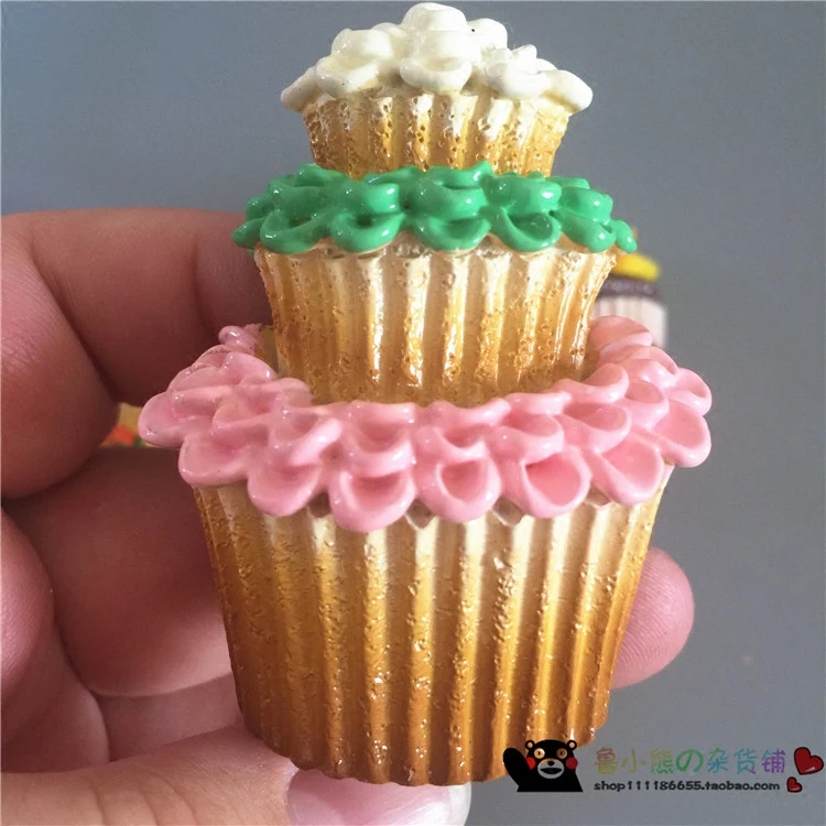 Домашний декор фигурки миниатюрные ремесла имитация мороженого холодильника