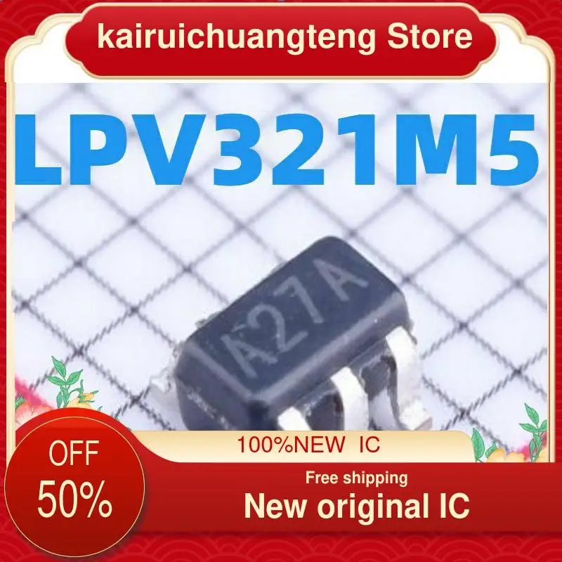 

20 шт. LPV321M5/NOPB A27A SOT23-5 новый оригинальный IC