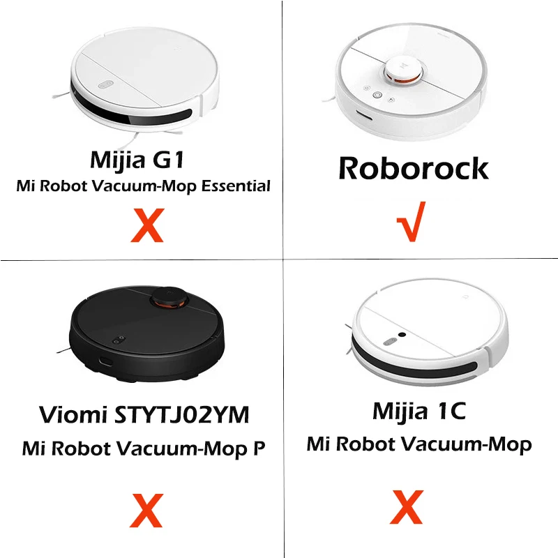 6 Вооруженные боковая щетка для Xiaomi 1s/Roborock S7 Max Maxv T7S плюс S5 S6 MaxV S50 S51 MI робот
