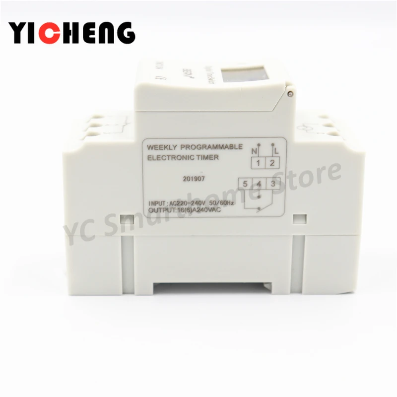 AHC15A small microcomputer time control switch box rail type THC15A electronic controller timer | Обустройство дома